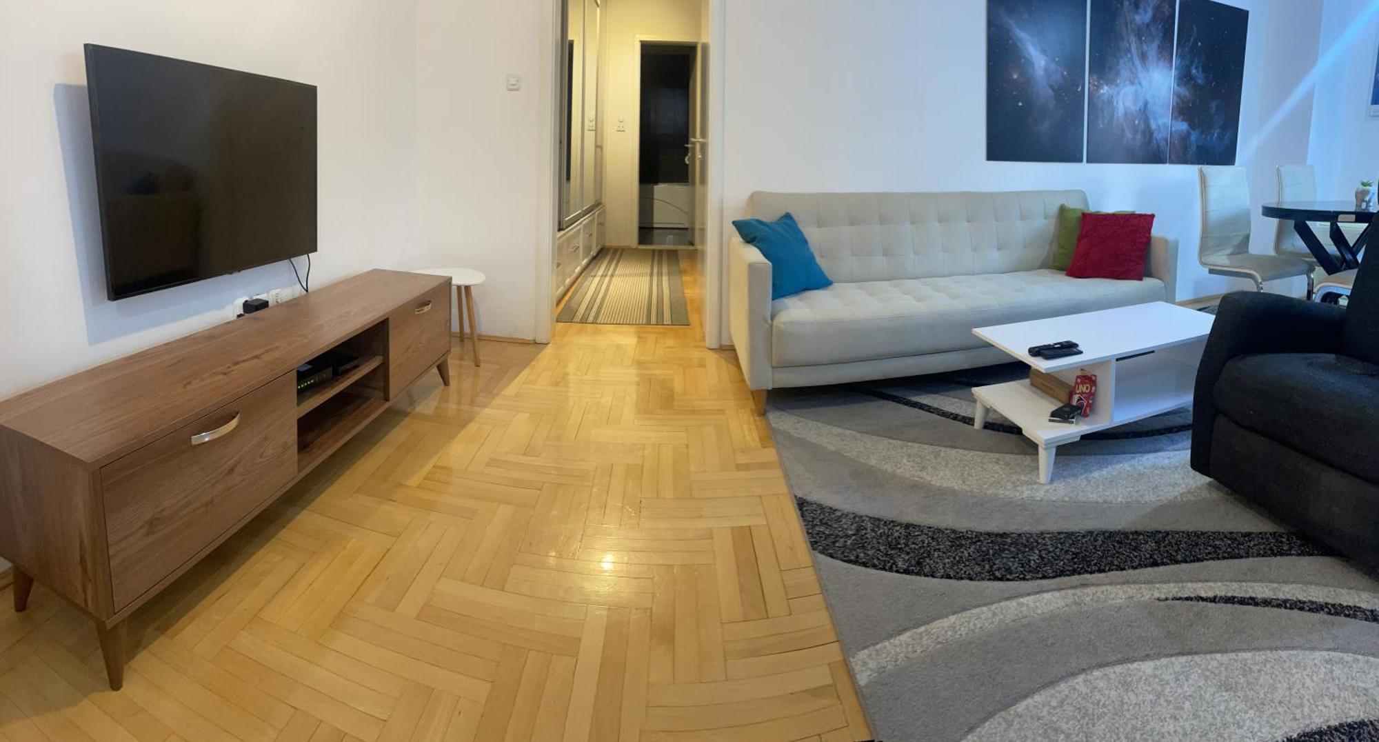 Apartman Charming Modern Near Center Free Parking & Fully Equipped Szkopje