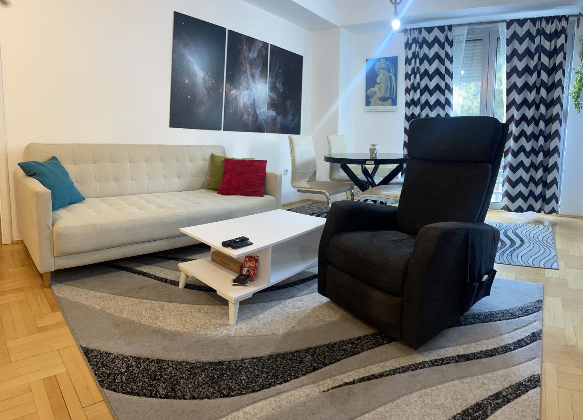 Apartman Charming Modern Near Center Free Parking & Fully Equipped Szkopje
